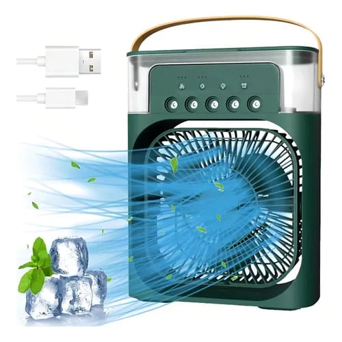 MINI VENTILADOR HUMIDIFICADOR